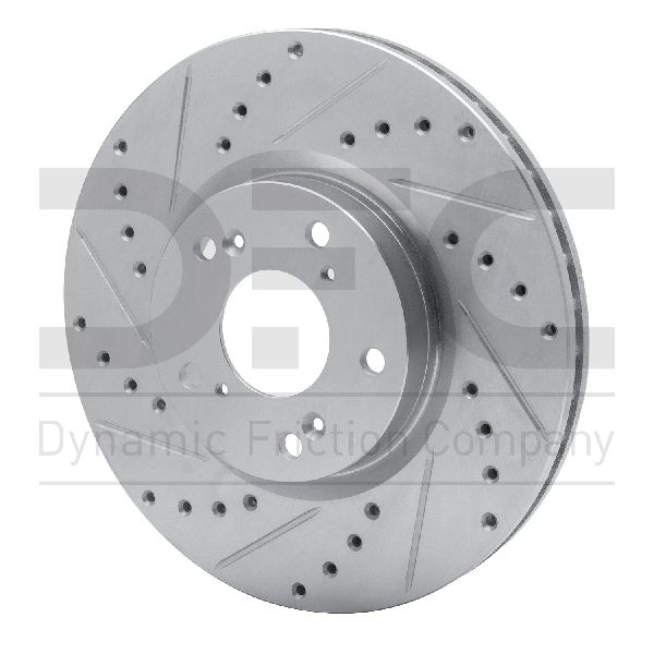 2013-2015 Acura ILX Disc Brake Rotor - Front Left (Dynamic Friction)