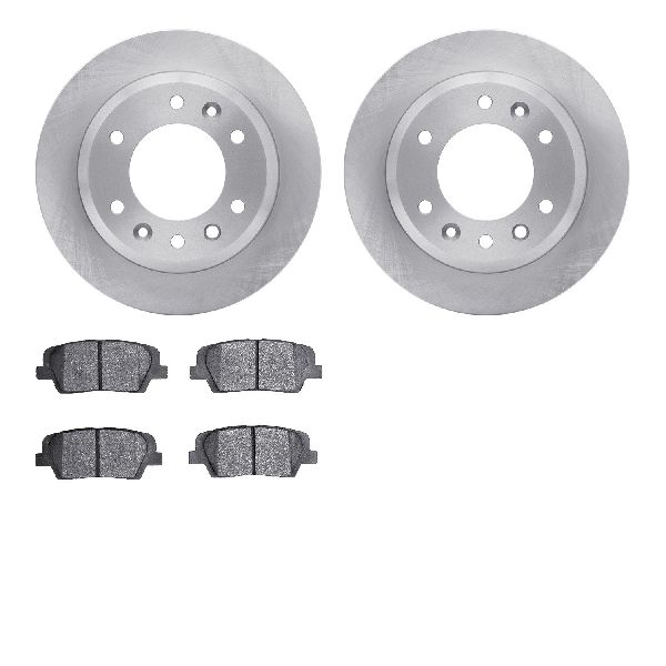 2007-2014 Kia Sedona Disc Brake Kit - Rear (Dynamic Friction)
