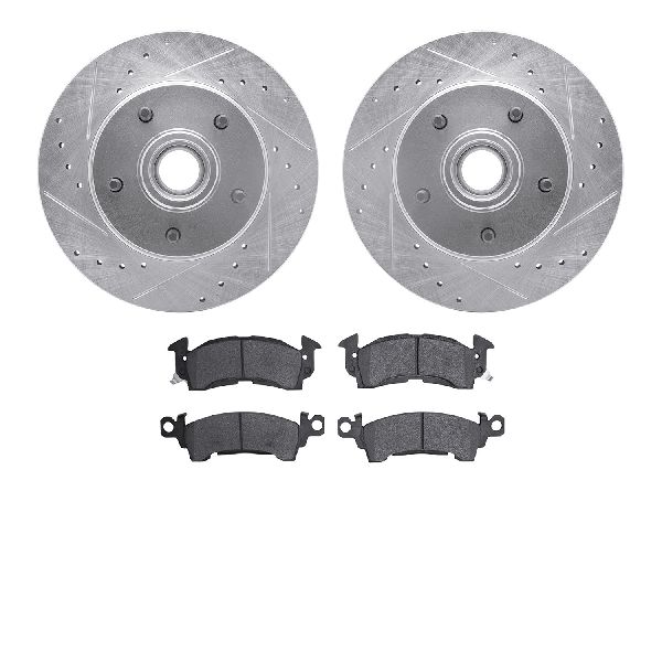 1973-1977 Buick Century Disc Brake Kit - Front (Dynamic Friction)