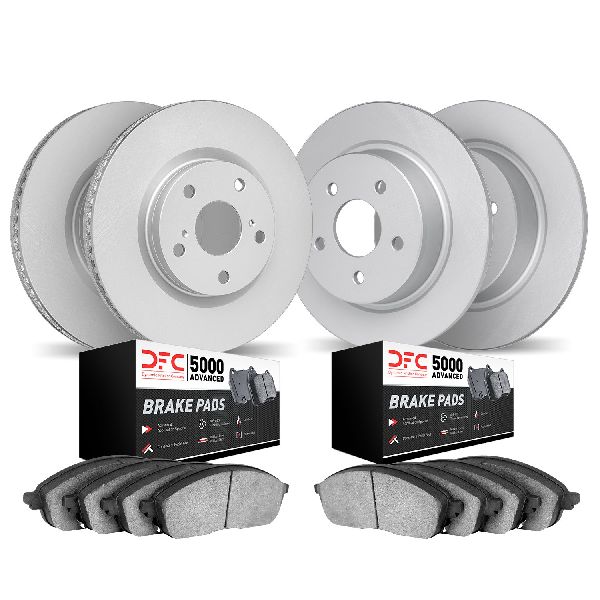 2007-2013 Mazda 3 Disc Brake Kit - Front and Rear (Dynamic Friction)