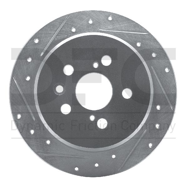 1996-1999 Toyota Celica Disc Brake Rotor - Rear Left (Dynamic Friction)