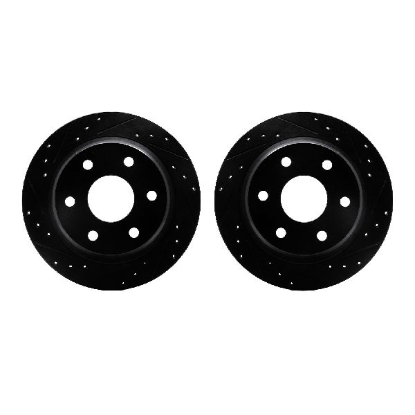 2000-2002 Chevrolet Tahoe Disc Brake Rotor Set - Rear (Dynamic Friction)
