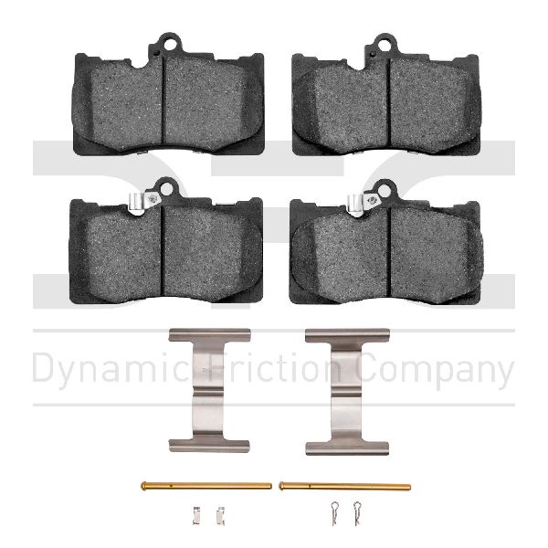 2018-2020 Lexus IS300 Disc Brake Pad Set - Front (Dynamic Friction)
