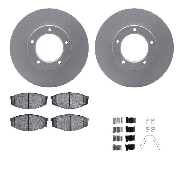1984-1995 Toyota Pickup Disc Brake Kit - Front (Dynamic Friction)