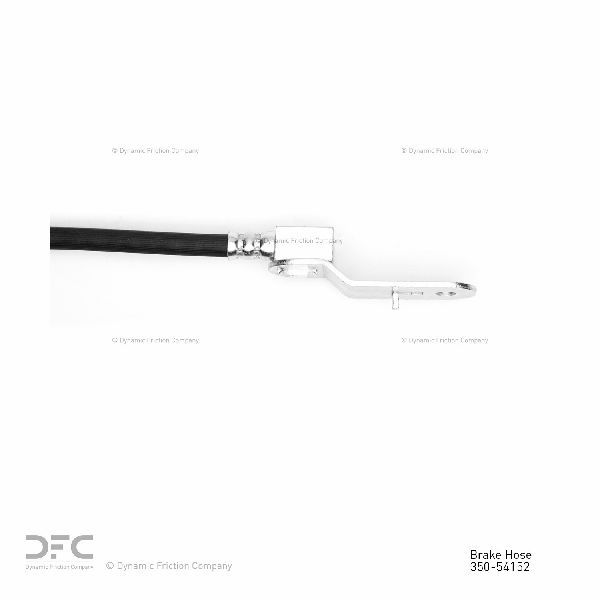1989-1992 Mercury Cougar Brake Hydraulic Hose - Rear Left or Rear Left Lower (Dynamic Friction)