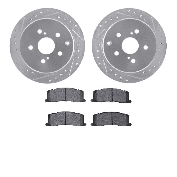 1991-1997 Toyota Previa Disc Brake Kit - Rear (Dynamic Friction)