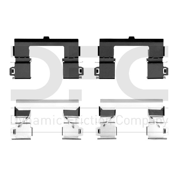 2018-2020 Chevrolet Equinox Disc Brake Hardware Kit - Front (Dynamic Friction)