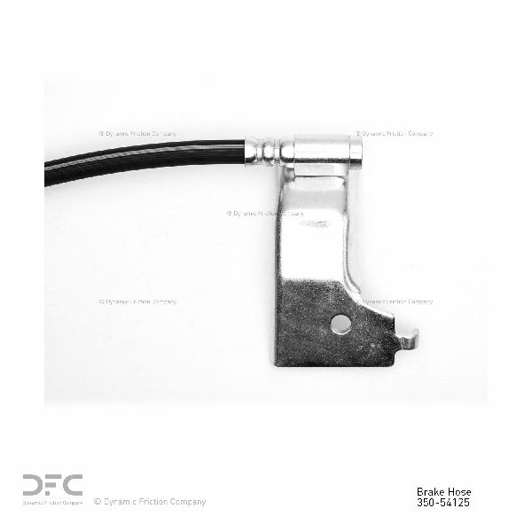 1984-1986 Ford Mustang Brake Hydraulic Hose - Rear Left (Dynamic Friction)