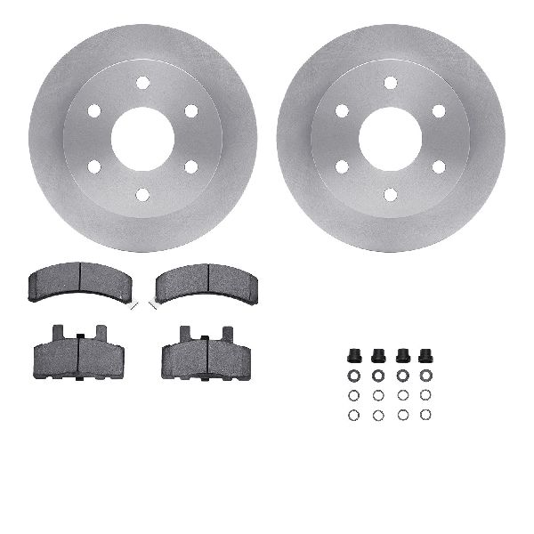 1998-2000 Chevrolet Tahoe Disc Brake Kit - Front (Dynamic Friction)