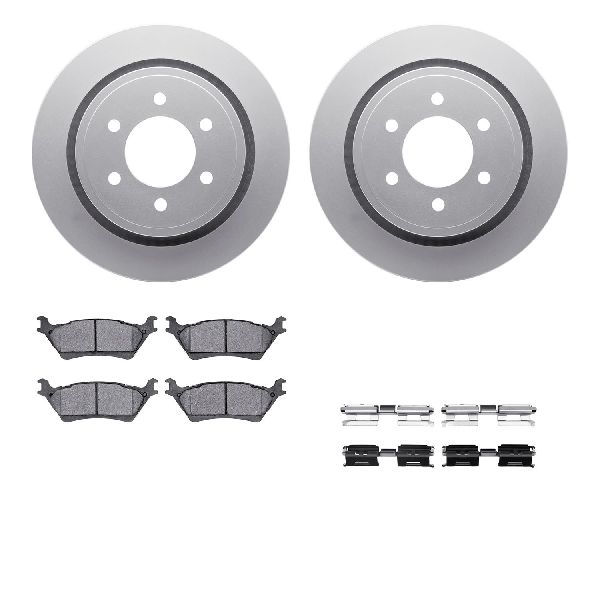2012-2014 Lincoln Mark LT Disc Brake Kit - Rear (Dynamic Friction)