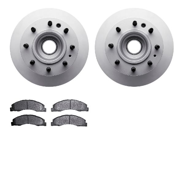 2008-2022 Ford E-350 Super Duty Disc Brake Kit - Front (Dynamic Friction)