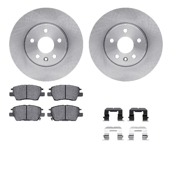 2017-2023 Chevrolet Bolt EV Disc Brake Kit - Front (Dynamic Friction)
