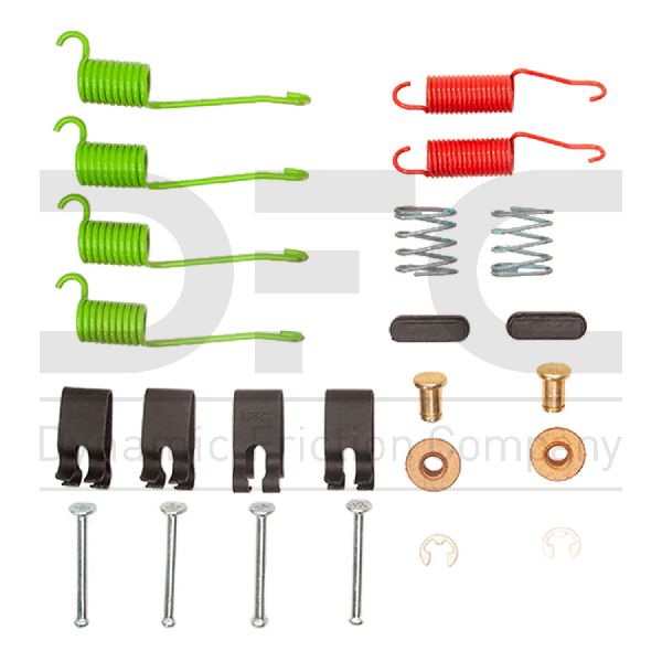 2001-2002 Chevrolet Cavalier Drum Brake Hardware Kit - Rear (Dynamic Friction)