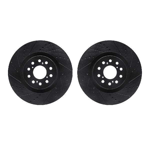 2017-2024 Honda Civic Disc Brake Rotor Set - Front (Dynamic Friction)