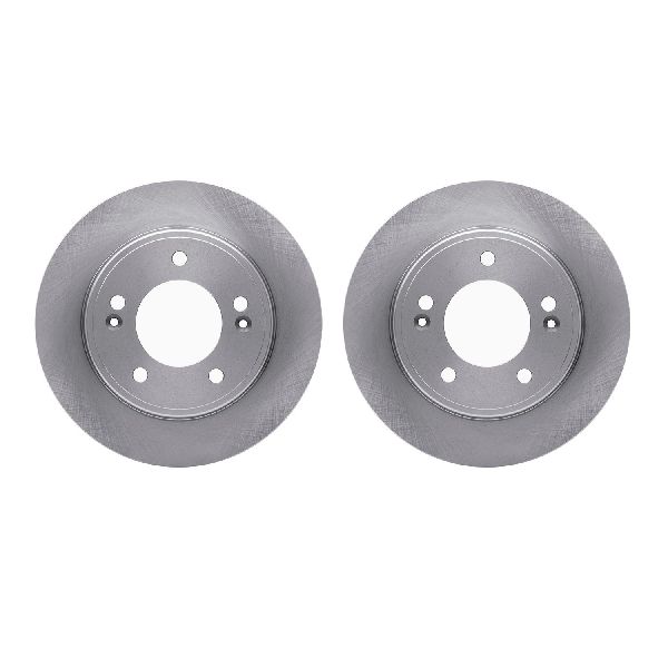2012-2017 Hyundai Veloster Disc Brake Rotor Set - Rear (Dynamic Friction)