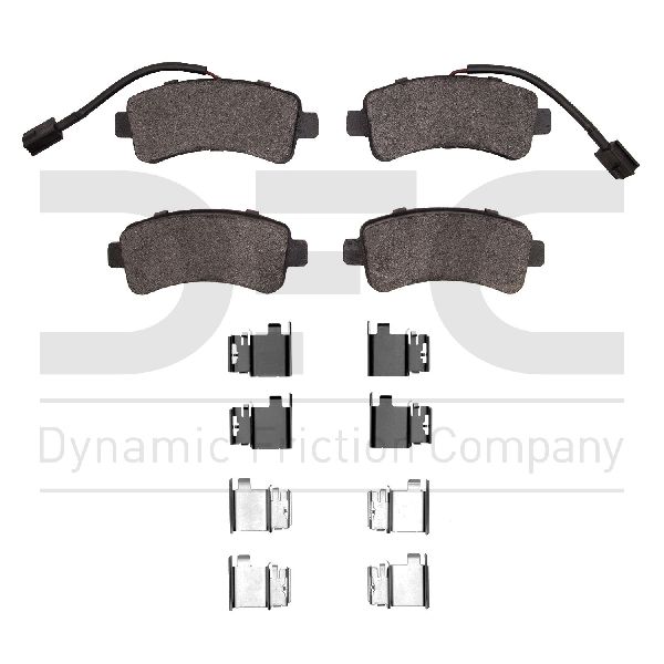 2014-2021 Ram ProMaster 3500 Disc Brake Pad Set - Rear (Dynamic Friction)