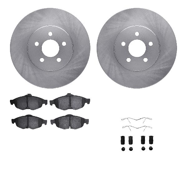 2001-2006 Chrysler Sebring Disc Brake Kit - Front (Dynamic Friction)