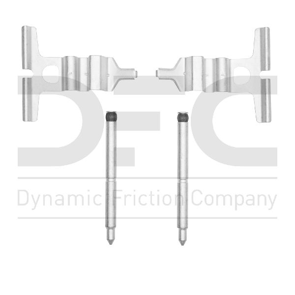 2001-2002 Mercedes-Benz S600 Disc Brake Hardware Kit - Rear (Dynamic Friction)