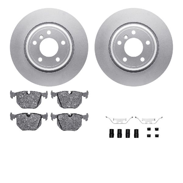 1995-2001 BMW 750iL Disc Brake Kit - Rear (Dynamic Friction)