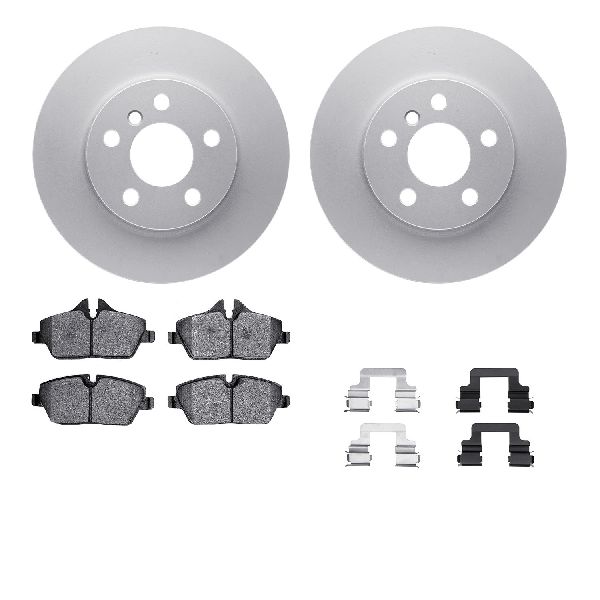 2020-2022 Mini Cooper Disc Brake Kit - Front (Dynamic Friction)