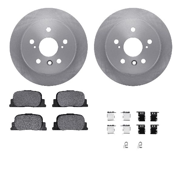 2000-2001 Lexus ES300 Disc Brake Kit - Rear (Dynamic Friction)