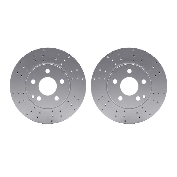 2008-2012 Mercedes-Benz C300 Disc Brake Rotor Set - Front (Dynamic Friction)