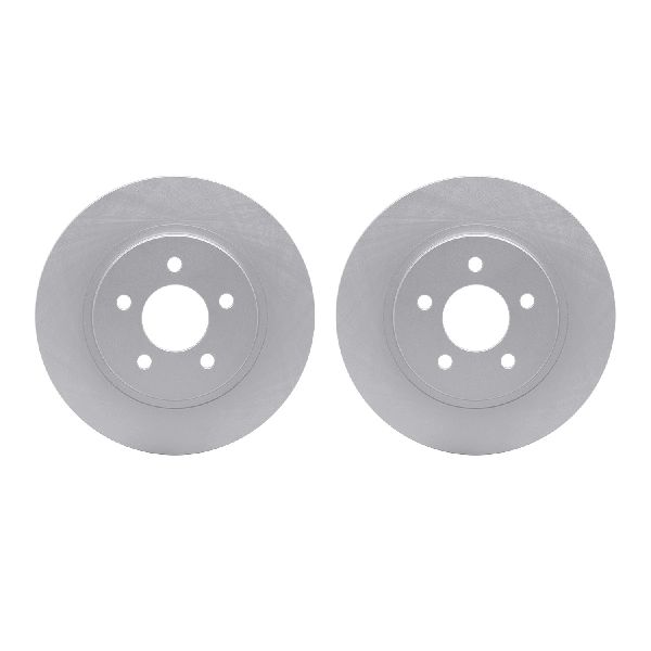 2005-2014 Ford Mustang Disc Brake Rotor Set - Rear (Dynamic Friction)