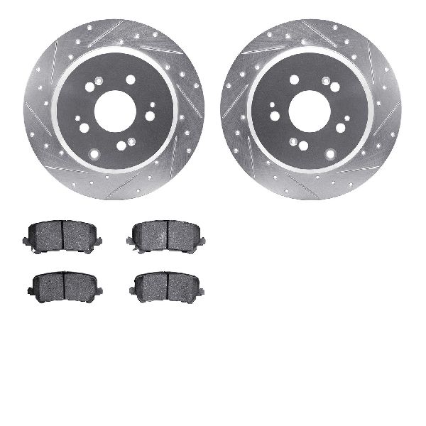 2011-2017 Honda Odyssey Disc Brake Kit - Rear (Dynamic Friction)