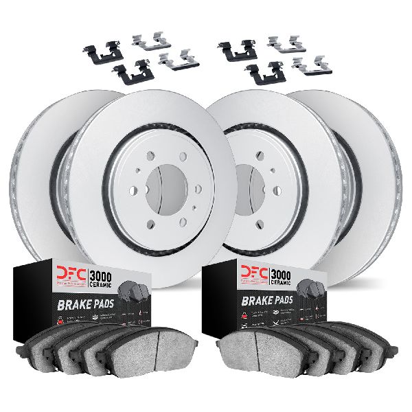 2006-2008 Lincoln Mark LT Disc Brake Kit - Front and Rear (Dynamic Friction)