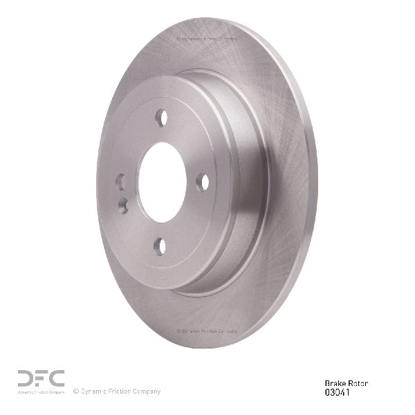 2012-2023 Kia Rio Disc Brake Rotor - Rear (Dynamic Friction)