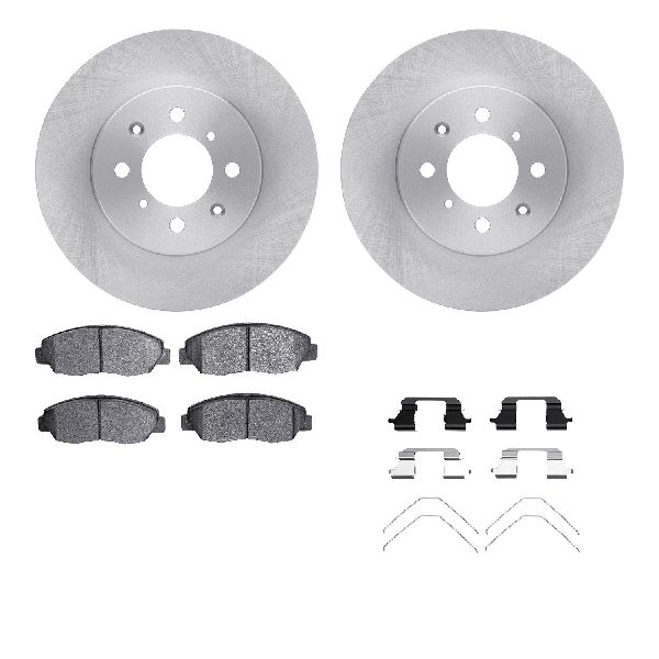 2010-2014 Honda Insight Disc Brake Kit - Front (Dynamic Friction)