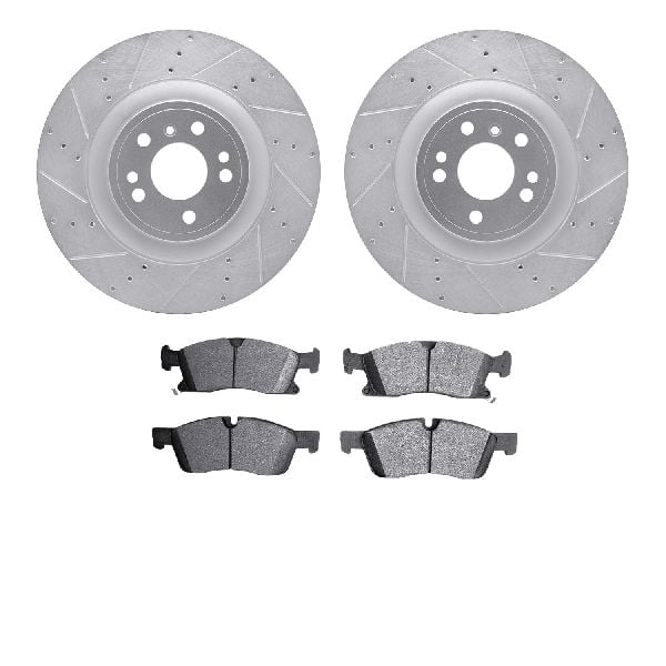 2014-2016 Mercedes-Benz GL450 Disc Brake Kit - Front (Dynamic Friction)