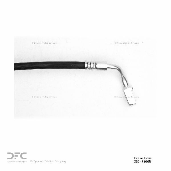 2008-2009 Hummer H2 Brake Hydraulic Hose - Rear Left Lower (Dynamic Friction)