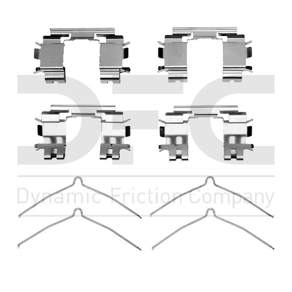 2002-2006 Acura RSX Disc Brake Hardware Kit - Front (Dynamic Friction)