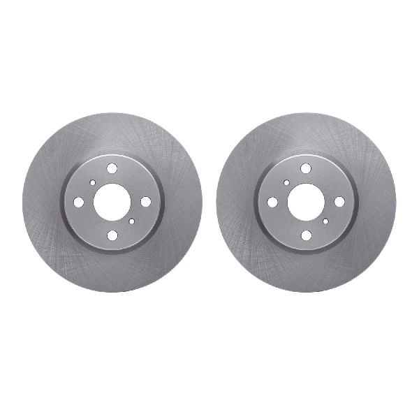 2012-2018 Toyota Yaris Disc Brake Rotor Set - Front (Dynamic Friction)