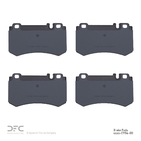2003-2013 Mercedes-Benz S600 Disc Brake Pad Set - Rear (Dynamic Friction)