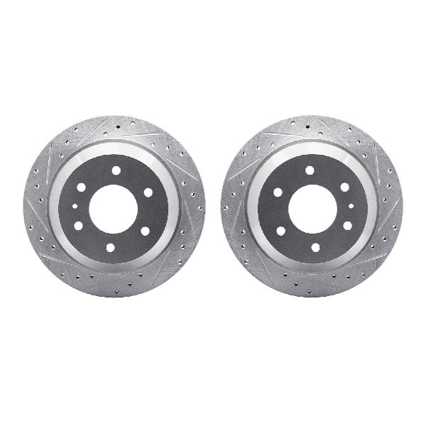 2002-2009 GMC Envoy Disc Brake Rotor Set - Rear (Dynamic Friction)