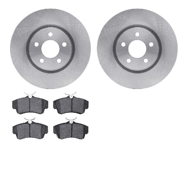 2003-2009 Chrysler PT Cruiser Disc Brake Kit - Front (Dynamic Friction)