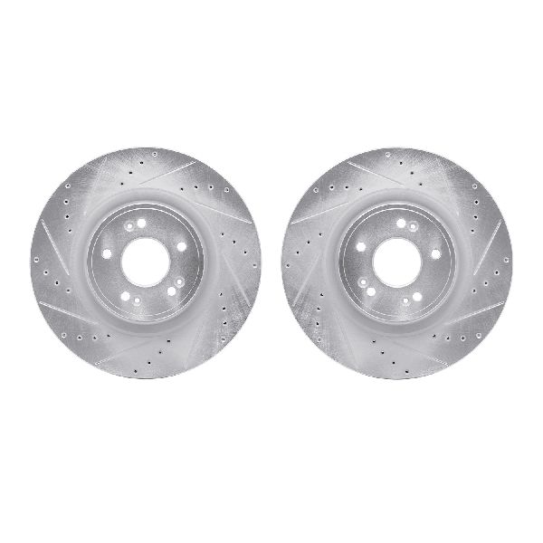 2018-2020 Genesis G80 Disc Brake Rotor Set - Front (Dynamic Friction)