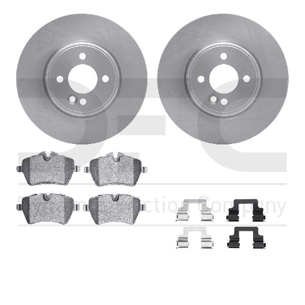 2002-2006 Mini Cooper Disc Brake Kit - Front (Dynamic Friction)