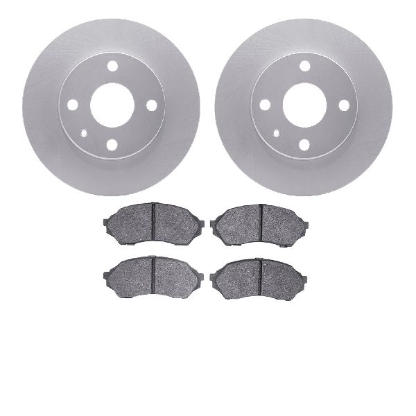 1999-2001 Mazda Protege Disc Brake Kit - Front (Dynamic Friction)