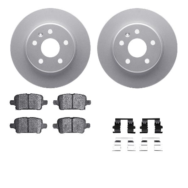 2017-2023 Chevrolet Bolt EV Disc Brake Kit - Rear (Dynamic Friction)