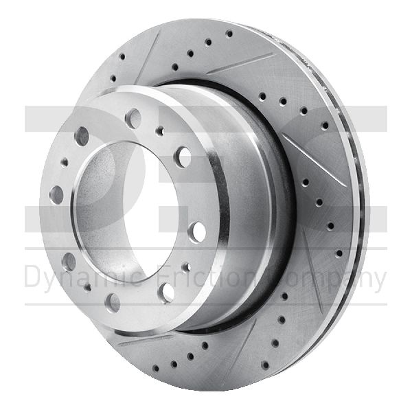 2011-2024 Ram 3500 Disc Brake Rotor - Rear Left (Dynamic Friction)