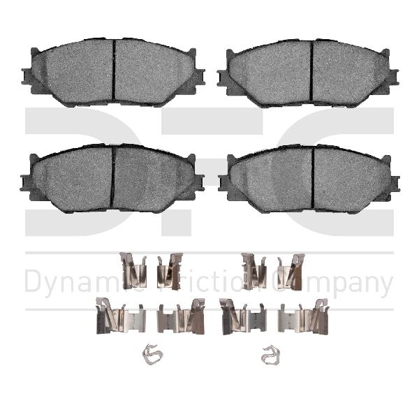 2006-2015 Lexus IS250 Disc Brake Pad Set - Front (Dynamic Friction)
