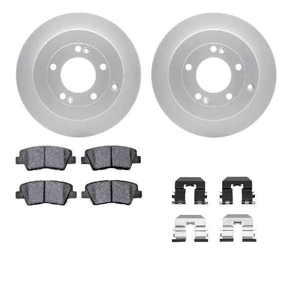 2007-2009 Kia Amanti Disc Brake Kit - Rear (Dynamic Friction)