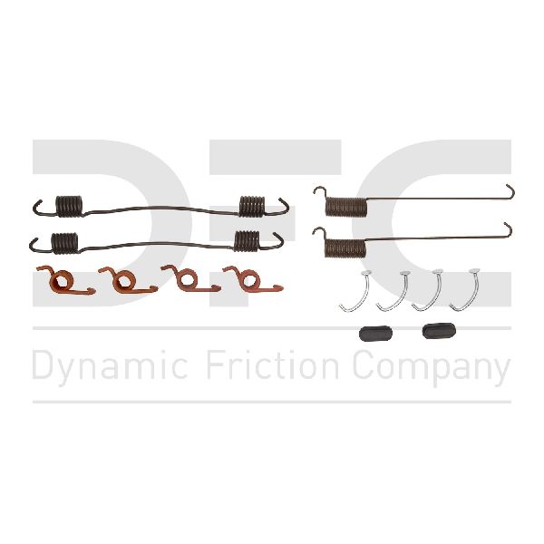 1981-1994 Dodge B350 Drum Brake Hardware Kit - Rear (Dynamic Friction)