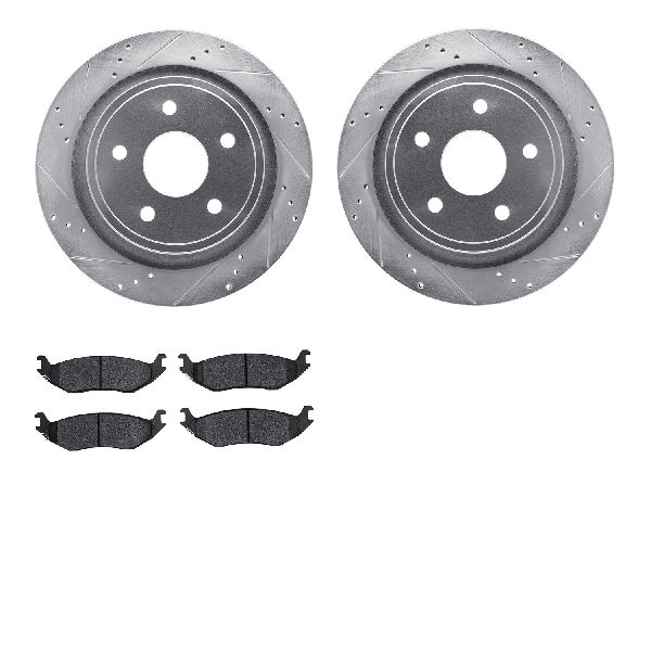 2002-2010 Dodge Ram 1500 Disc Brake Kit - Rear (Dynamic Friction)