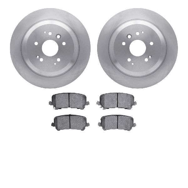 2014-2016 Acura MDX Disc Brake Kit - Rear (Dynamic Friction)