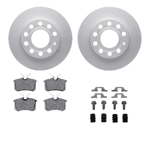 2002-2006 Audi A4 Disc Brake Kit - Rear (Dynamic Friction)