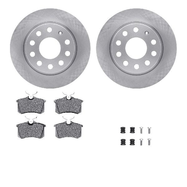 2013-2019 Volkswagen Beetle Disc Brake Kit - Rear (Dynamic Friction)